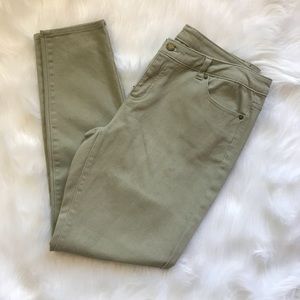 Michael Kors Khaki Skinny Jeans